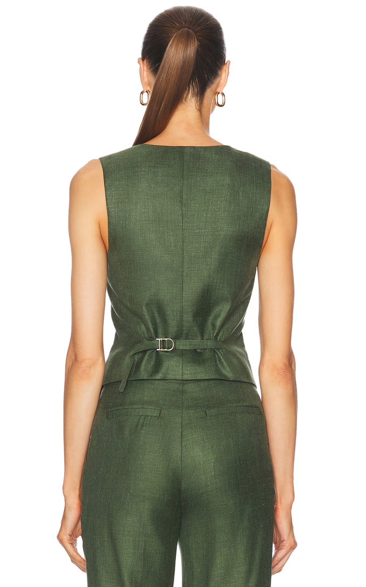 Veston Coleridge en laine - Peridot Green
