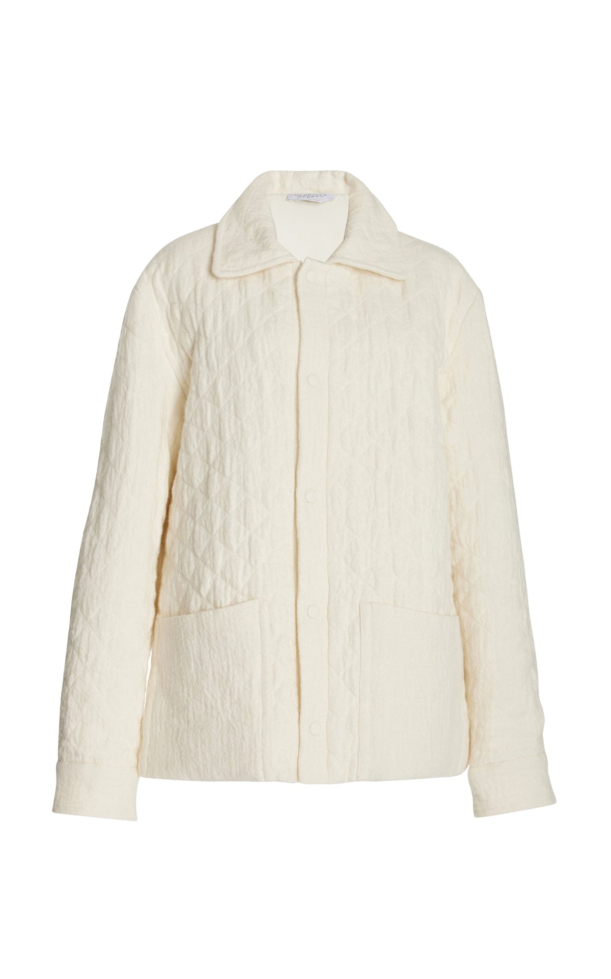 Ivory / Veste Skye Paddock en cachemire et lin - Ivory