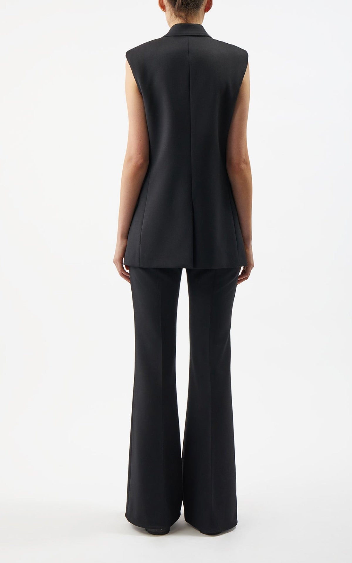 Black / Veste blazer Mayte en laine - Black