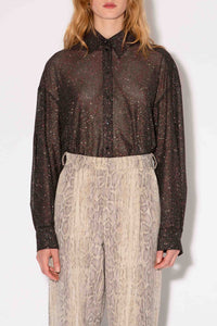 Chemise Bijou Disco - Noir