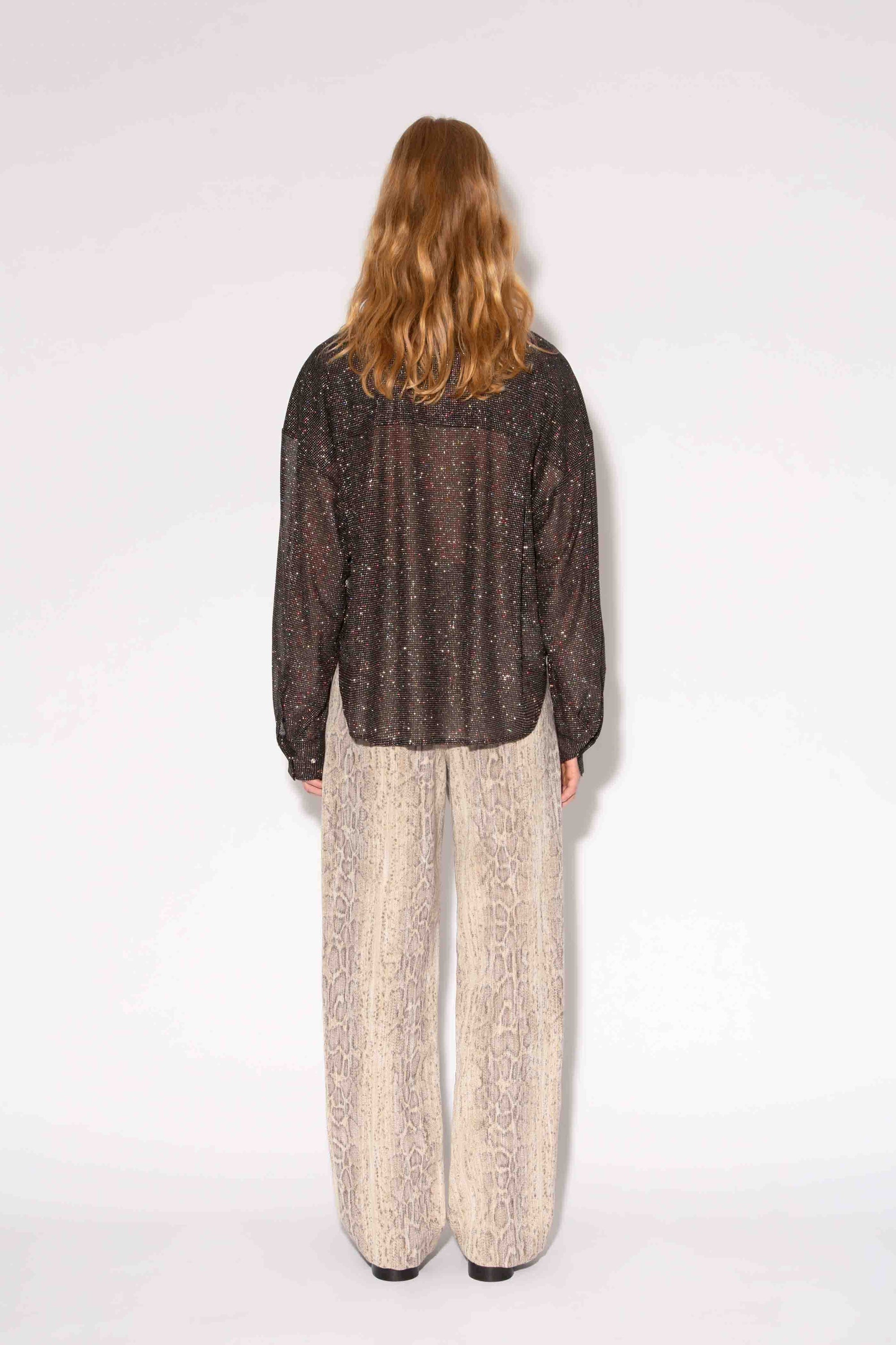 Chemise Bijou Disco - Noir