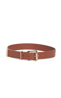 Cognac / Ceinture Laird en cuir - Cognac