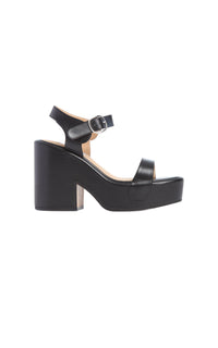 Black / Sandales Iris 100 en cuir - Black