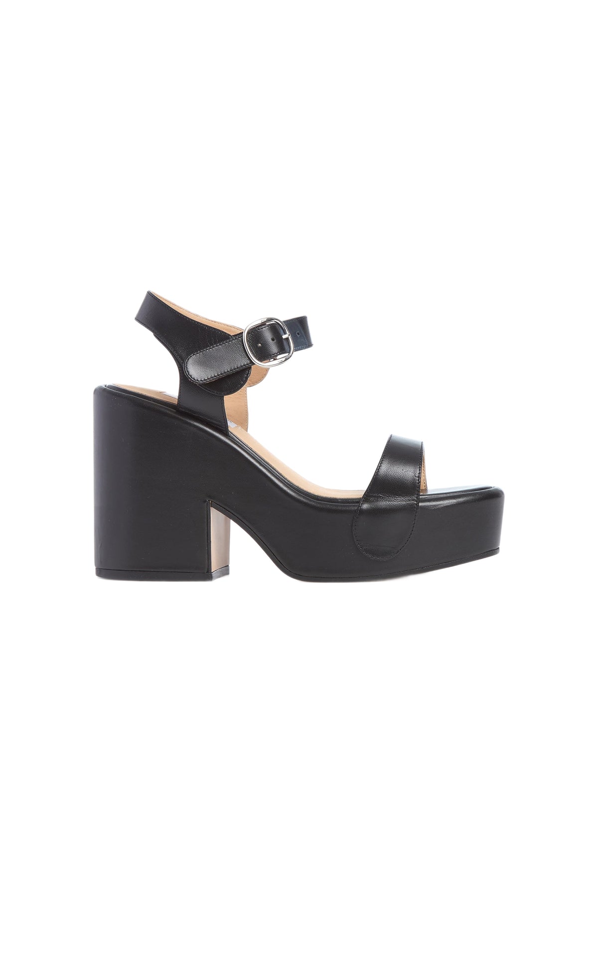 Black / Sandales Iris 100 en cuir - Black