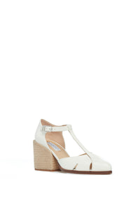 Ivy Heel en crème calf
