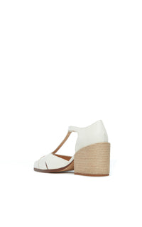 Ivy Heel en crème calf