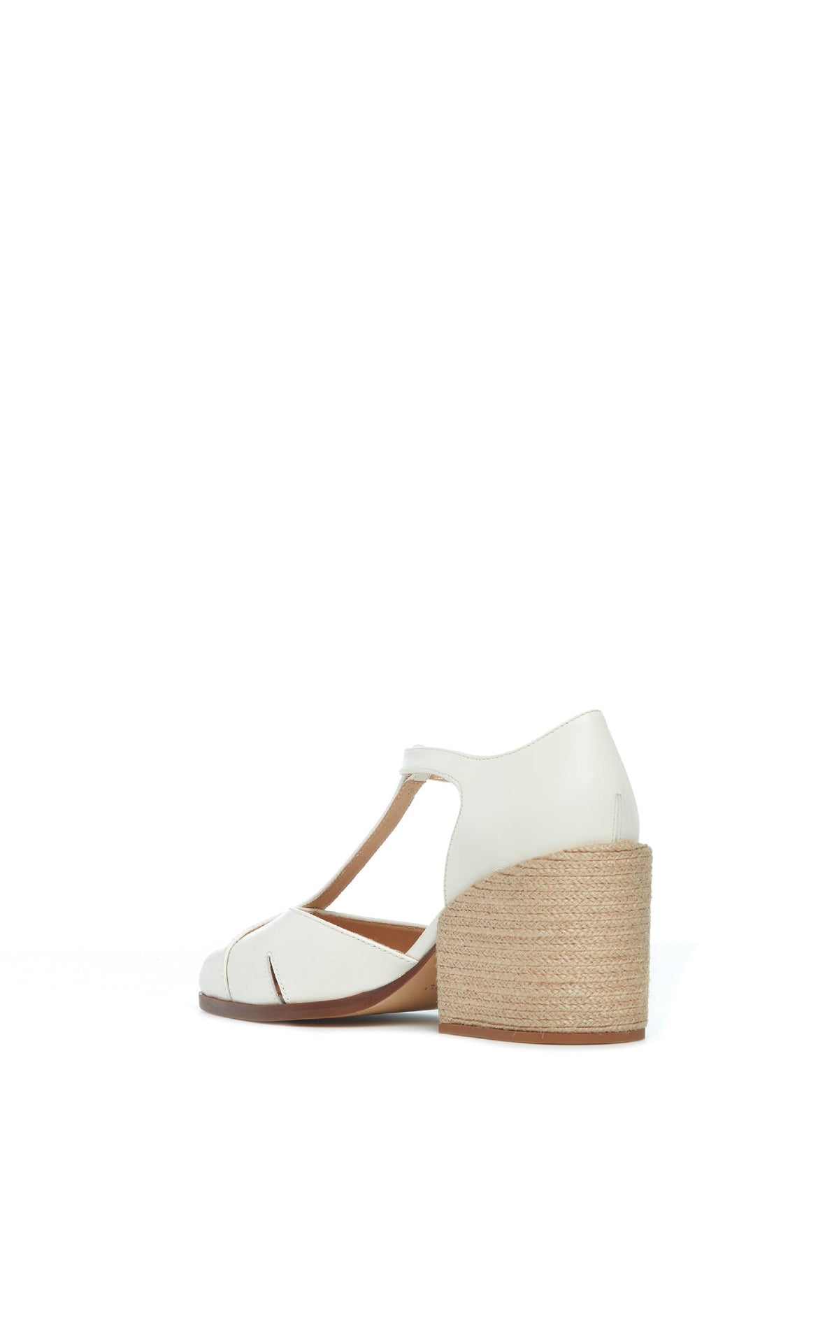 Ivy Heel en crème calf