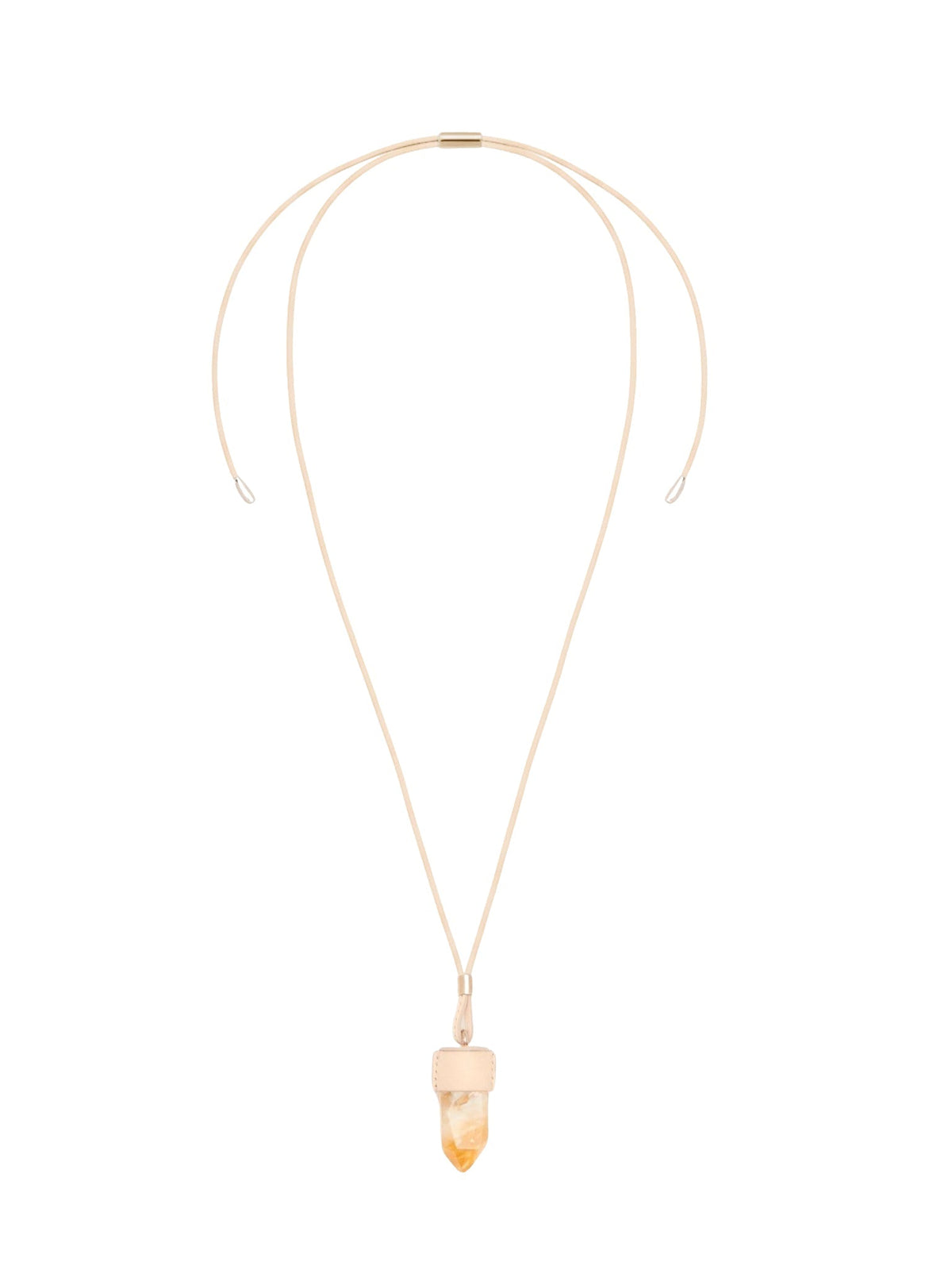 Beige & Yellow NECKLACE - Beige & Yellow