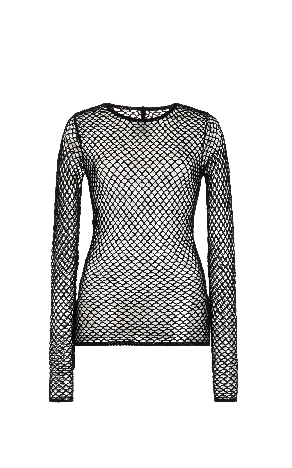 Black / Top Troth en laine - Black