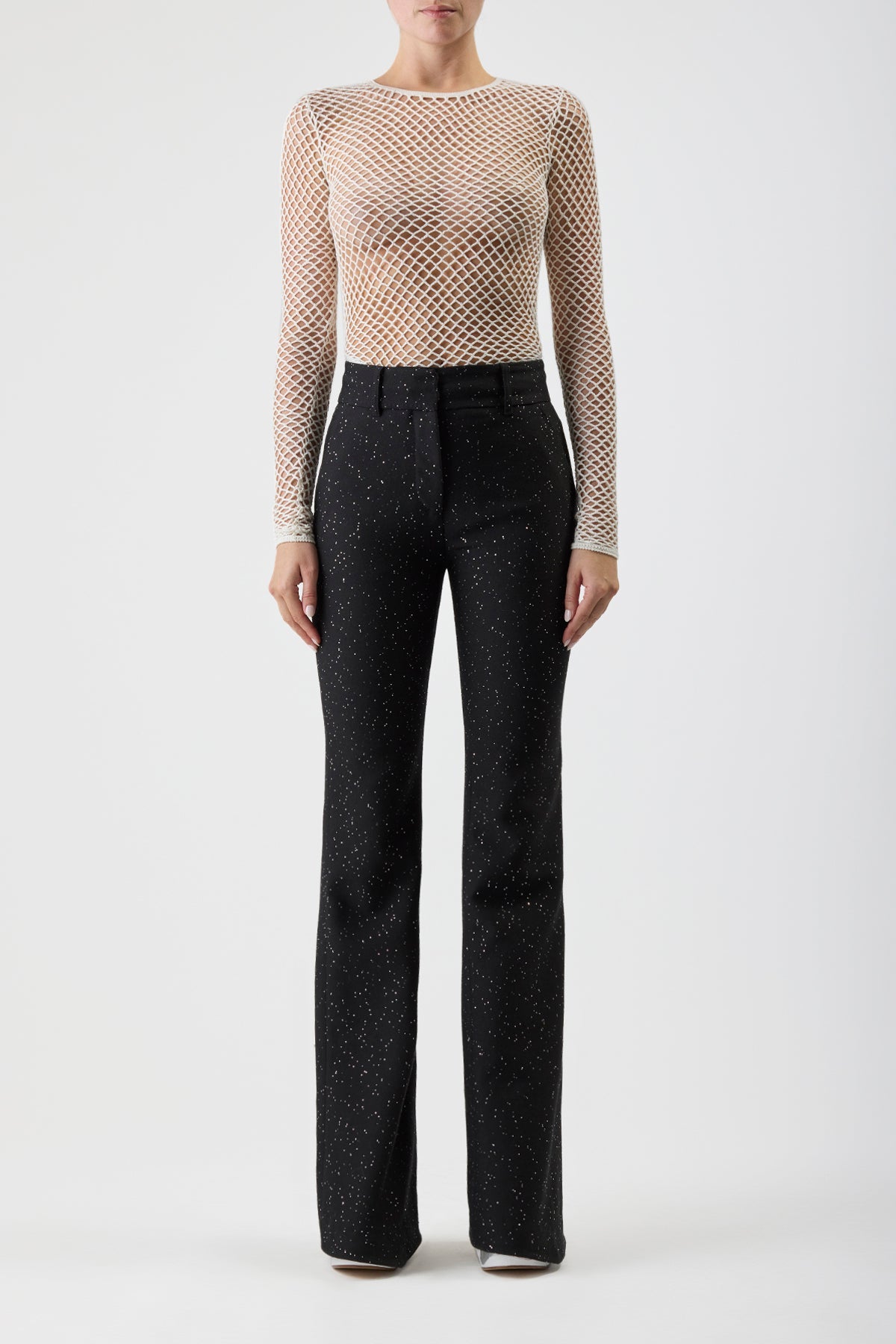 Ivory / Top Troth en laine - Ivory