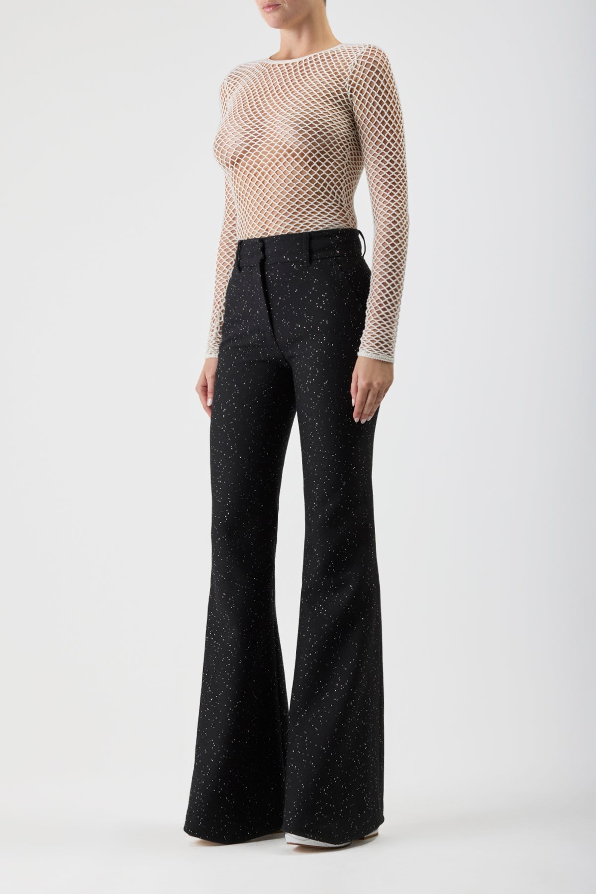 Ivory / Top Troth en laine - Ivory