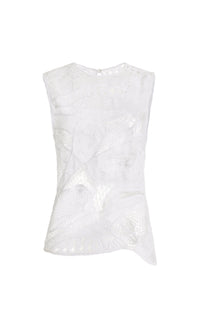 White / Top Thiago en dentelle - White