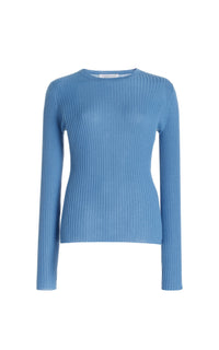 Sapphire / Pull Browning en cachemire et soie - Sapphire