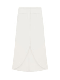 4pcs NEW / JUPE LONGUE TAILLEUR ELLIPSE - Heritage white