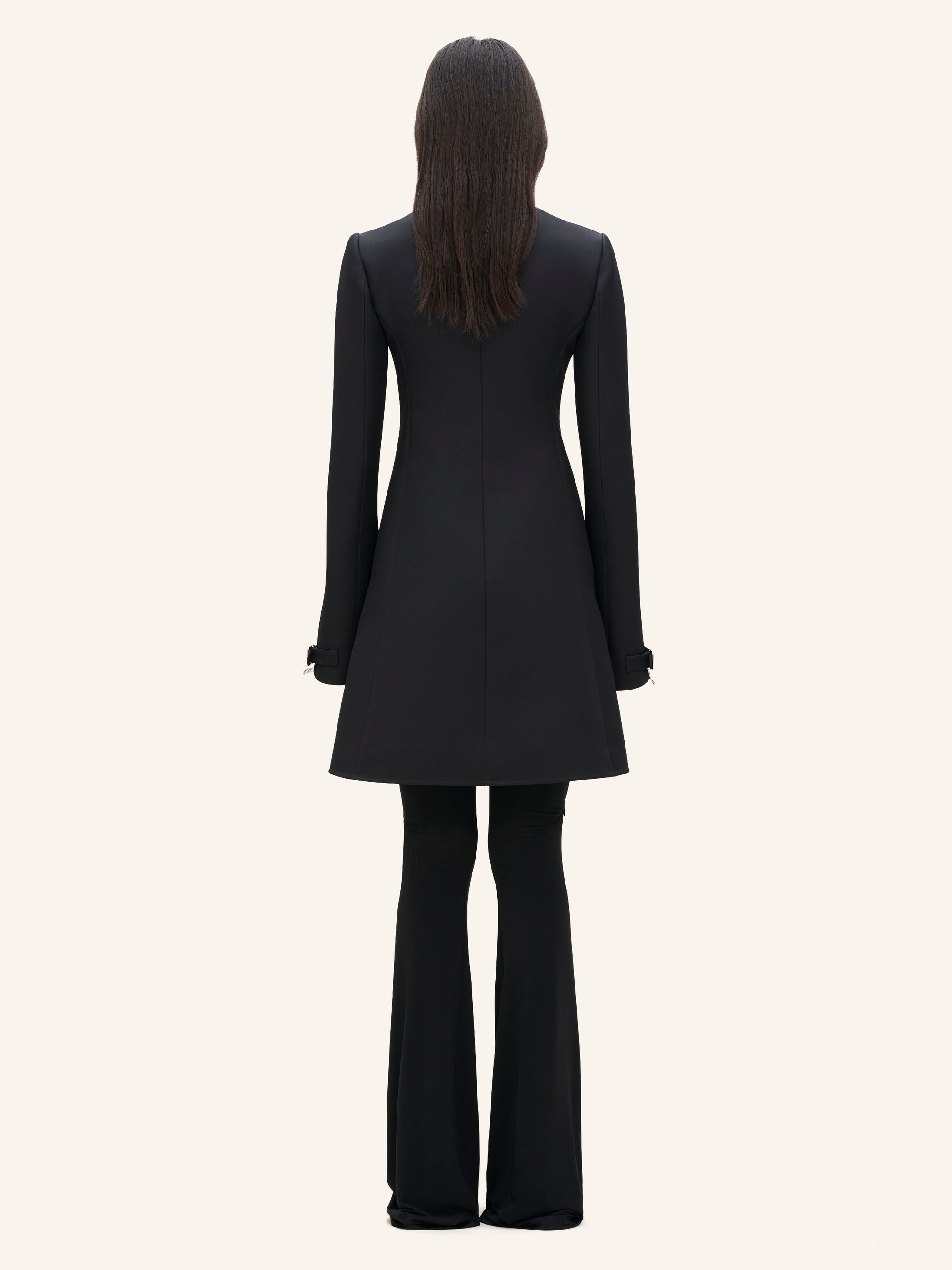 22pcs NEW / MANTEAU ELLIPSE EN TWILL - Black