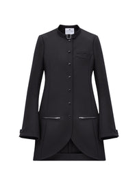 Manteau Ellipse en sergé - Black