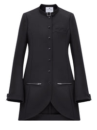 Manteau Ellipse en sergé - Black