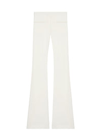 9pcs NEW / PANTALON TAILLEUR BOOTCUT STRETCH - Heritage white