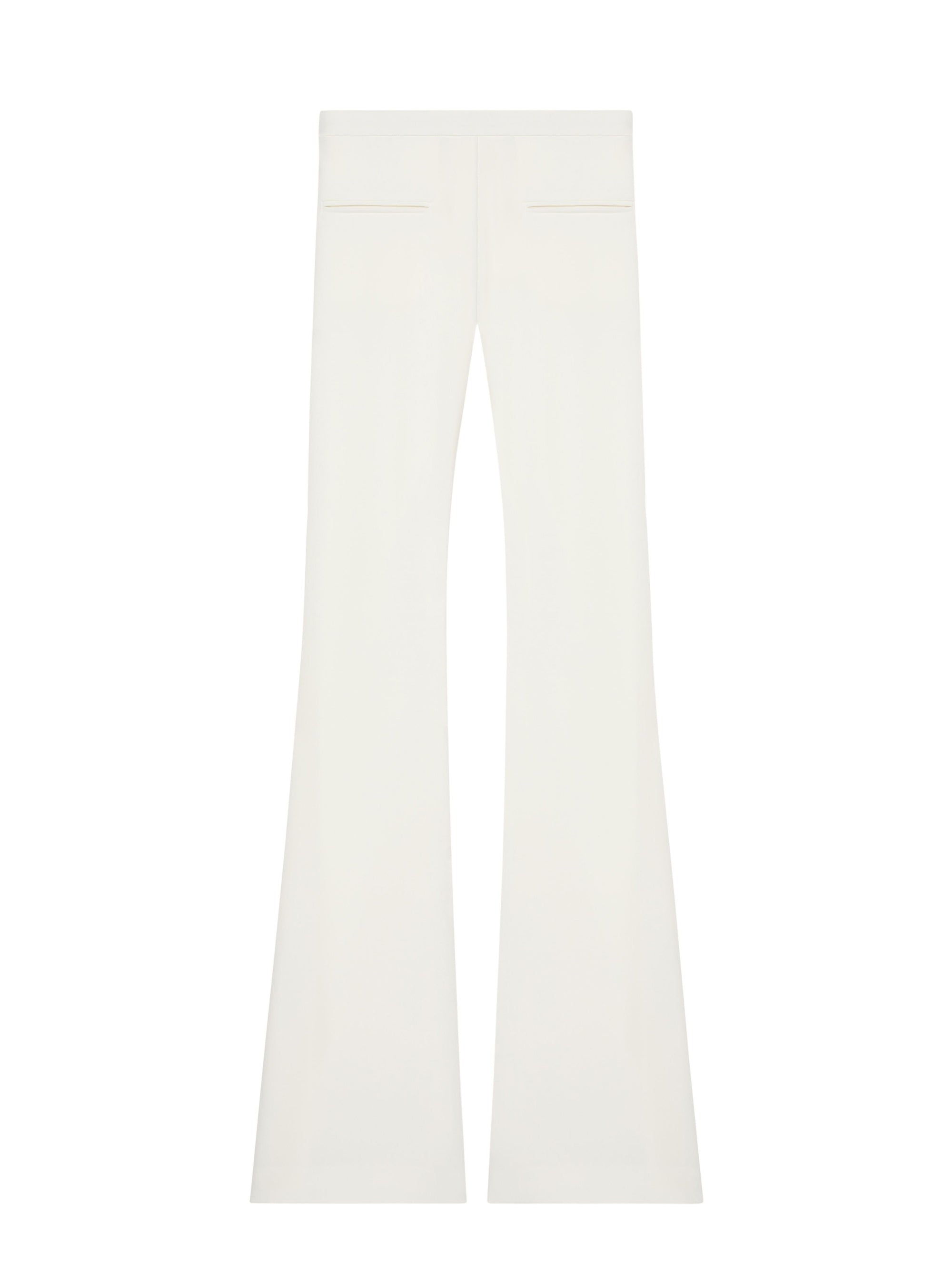 9pcs NEW / PANTALON TAILLEUR BOOTCUT STRETCH - Heritage white