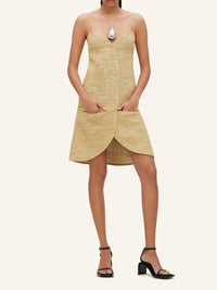 Robe mini Ellipse - Sand