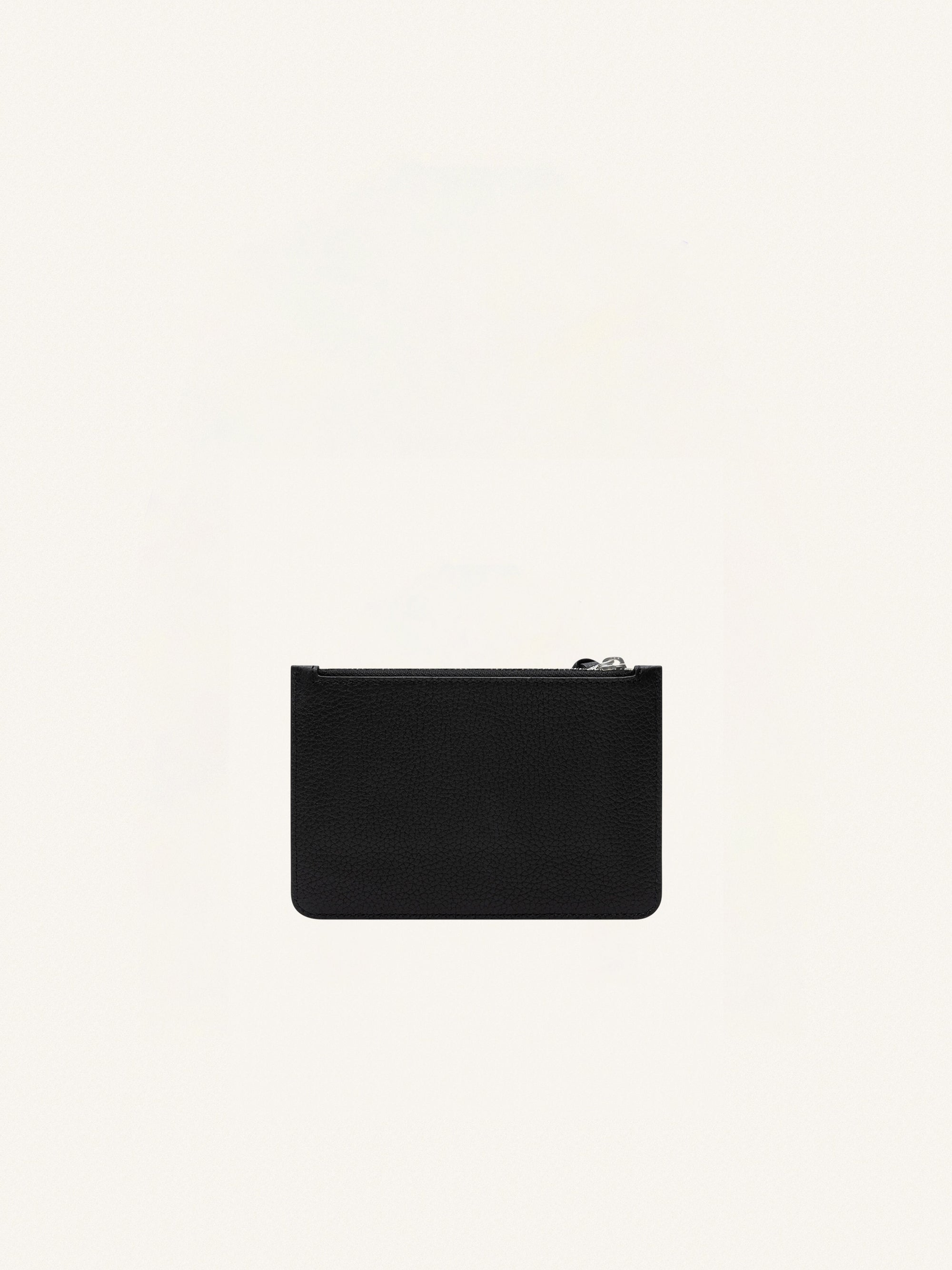 85pcs NEW / PORTE MONNAIE AC CUIR GRAINÉ - Black