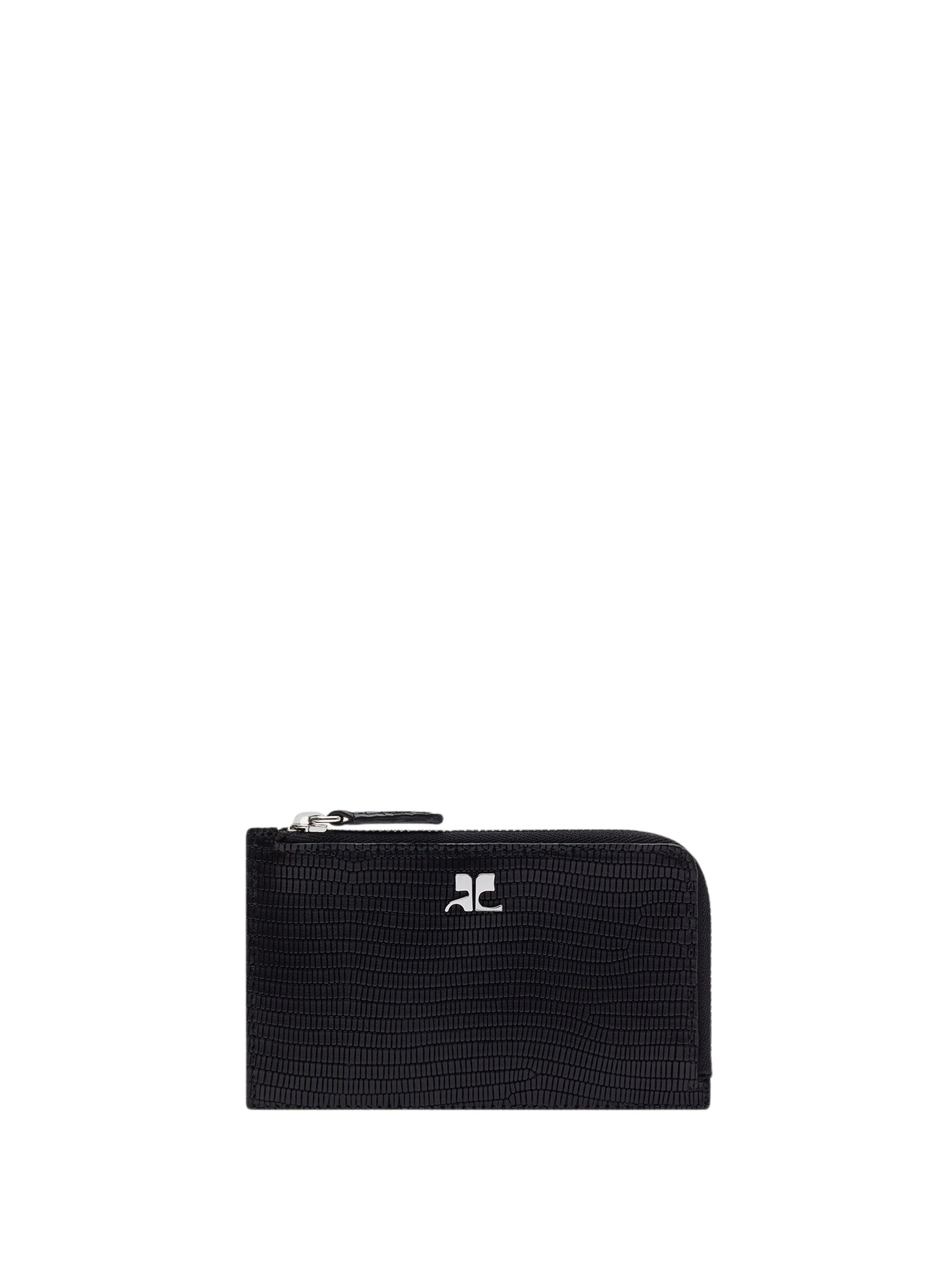 47pcs NEW / PORTE CARTE ZIPPÉ TÉJUS - Black
