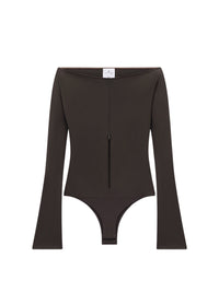 9pcs NEW / BODY GOUTTE EN CRÊPE JERSEY - Mud brown