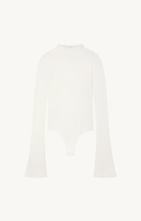 HIGH NECK CREPE JERSEY