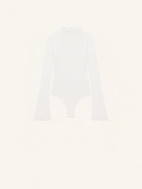 HIGH NECK CREPE JERSEY