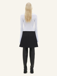PRIX MARQUE : 100 / HIGH NECK CREPE JERSEY