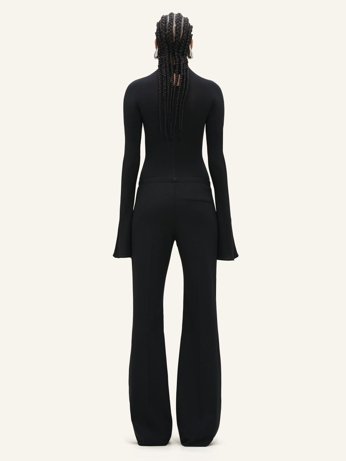 PRIX MARQUE : 100 / HIGH NECK CREPE JERSEY