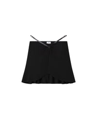 Slash Ellipse mini skirt - Black