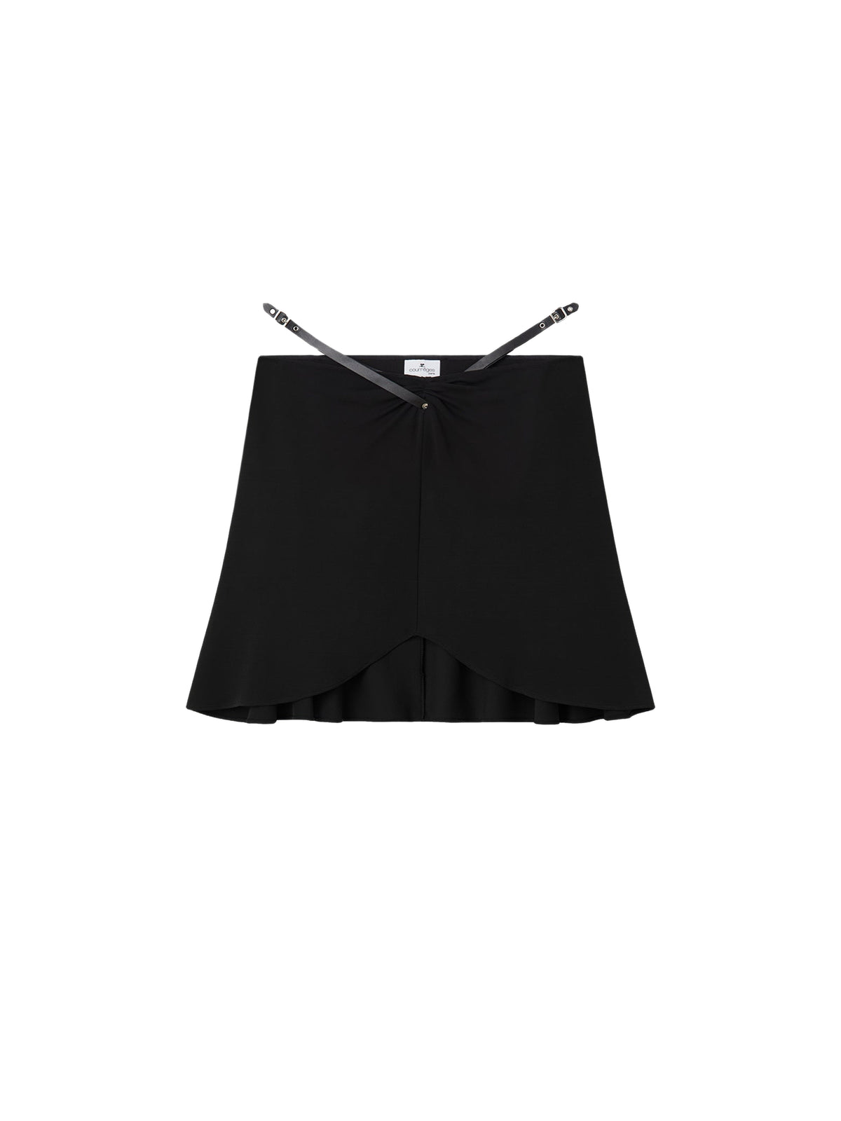 Slash Ellipse mini skirt - Black