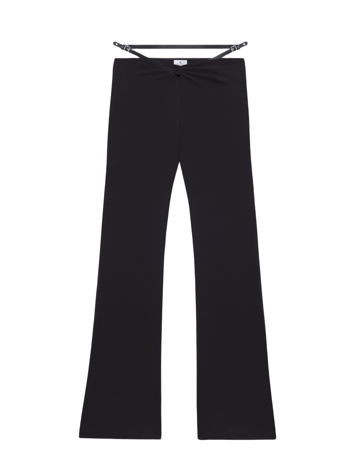 Pantalon Slash à sangle - Black