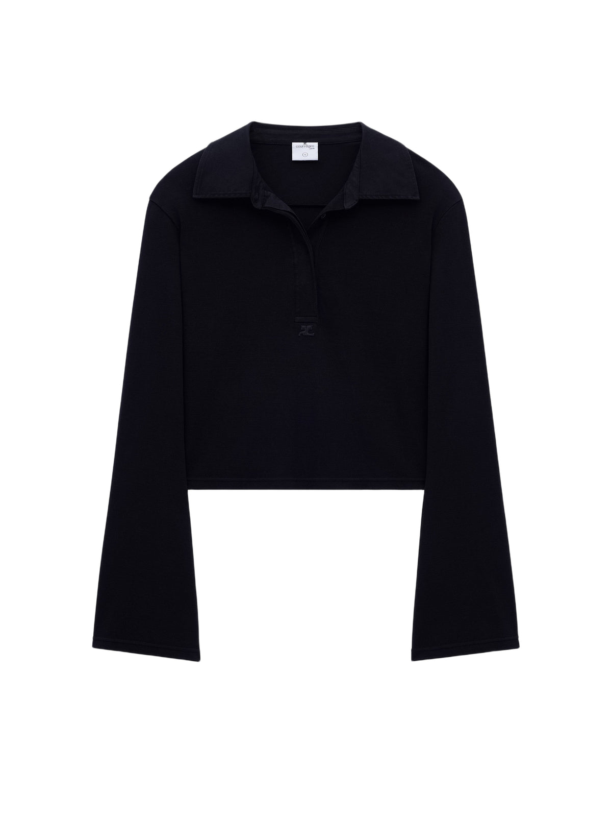 Polo manches longues - Black