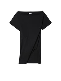 Robe col bateau - Black