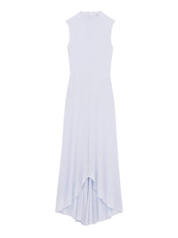 Robe longue à col montant en crêpe jersey - Ether