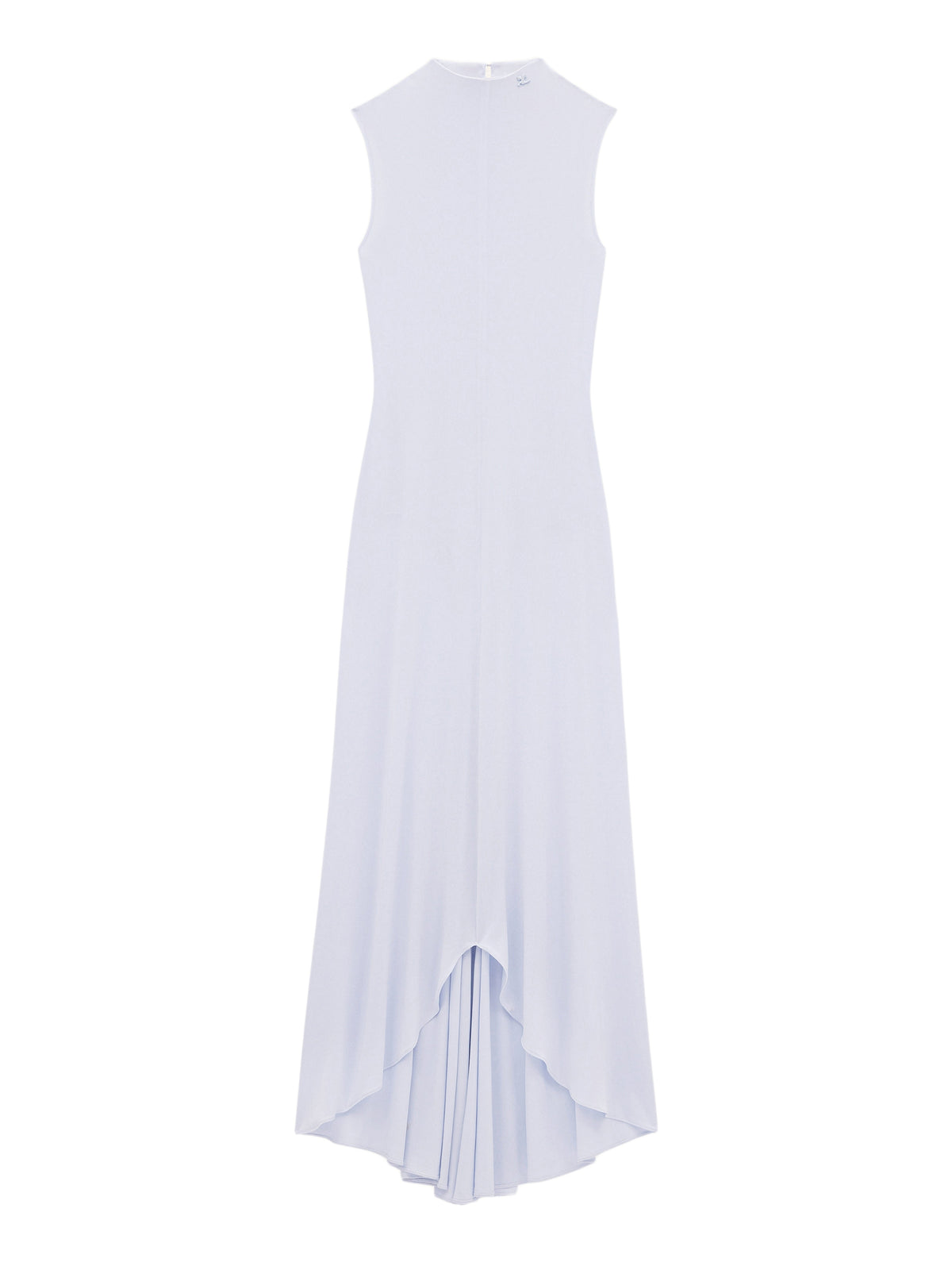 Robe longue à col montant en crêpe jersey - Ether