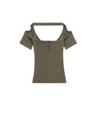37pcs NEW / TOP HYPERBOLE 90'S CÔTELÉ - Camouflage Green