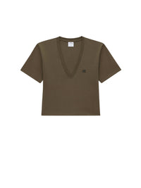 66pcs NEW / T-SHIRT COURT COL V - Camouflage Green