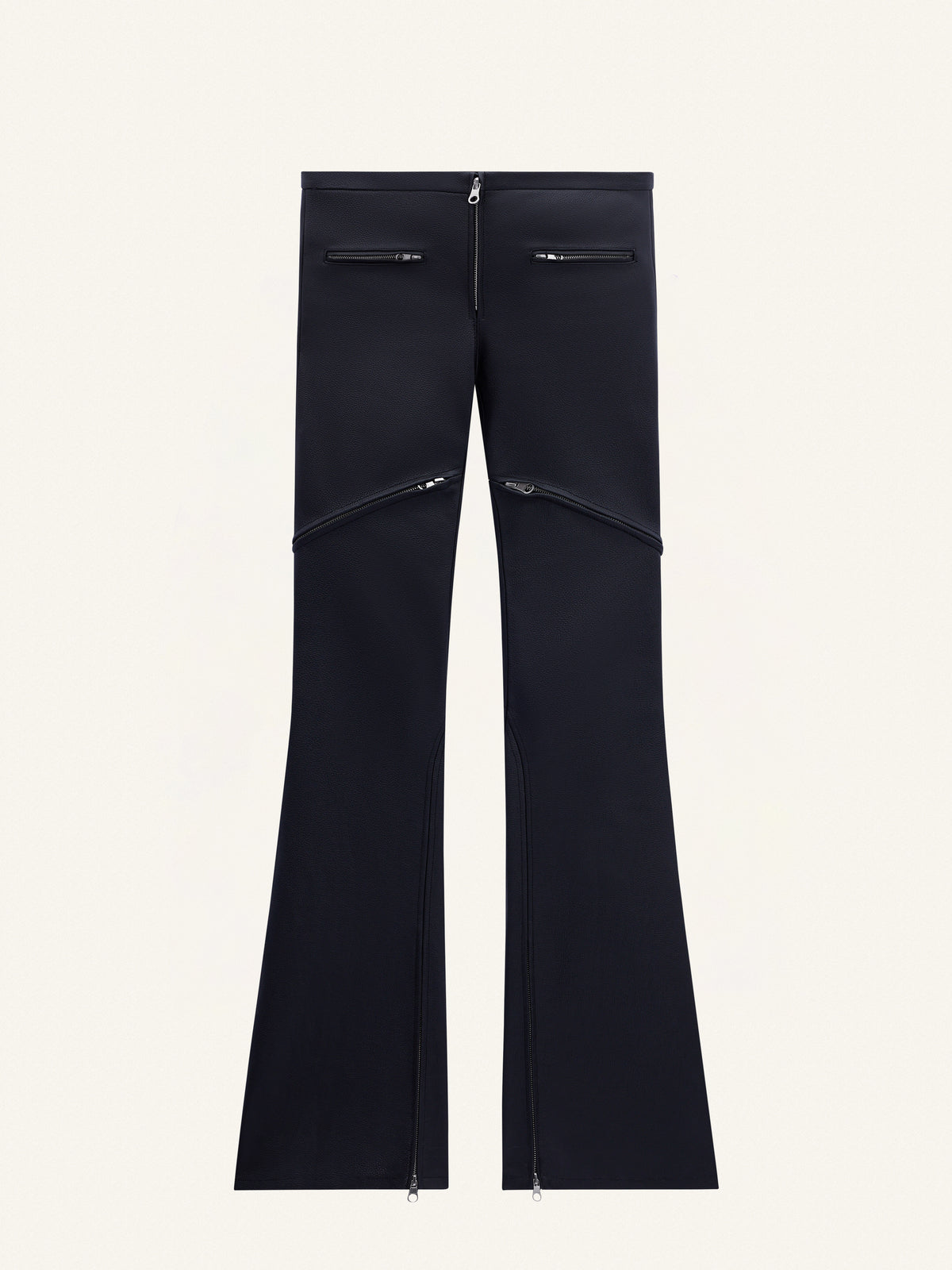 ELLIPSE ZIPPED LEATHER