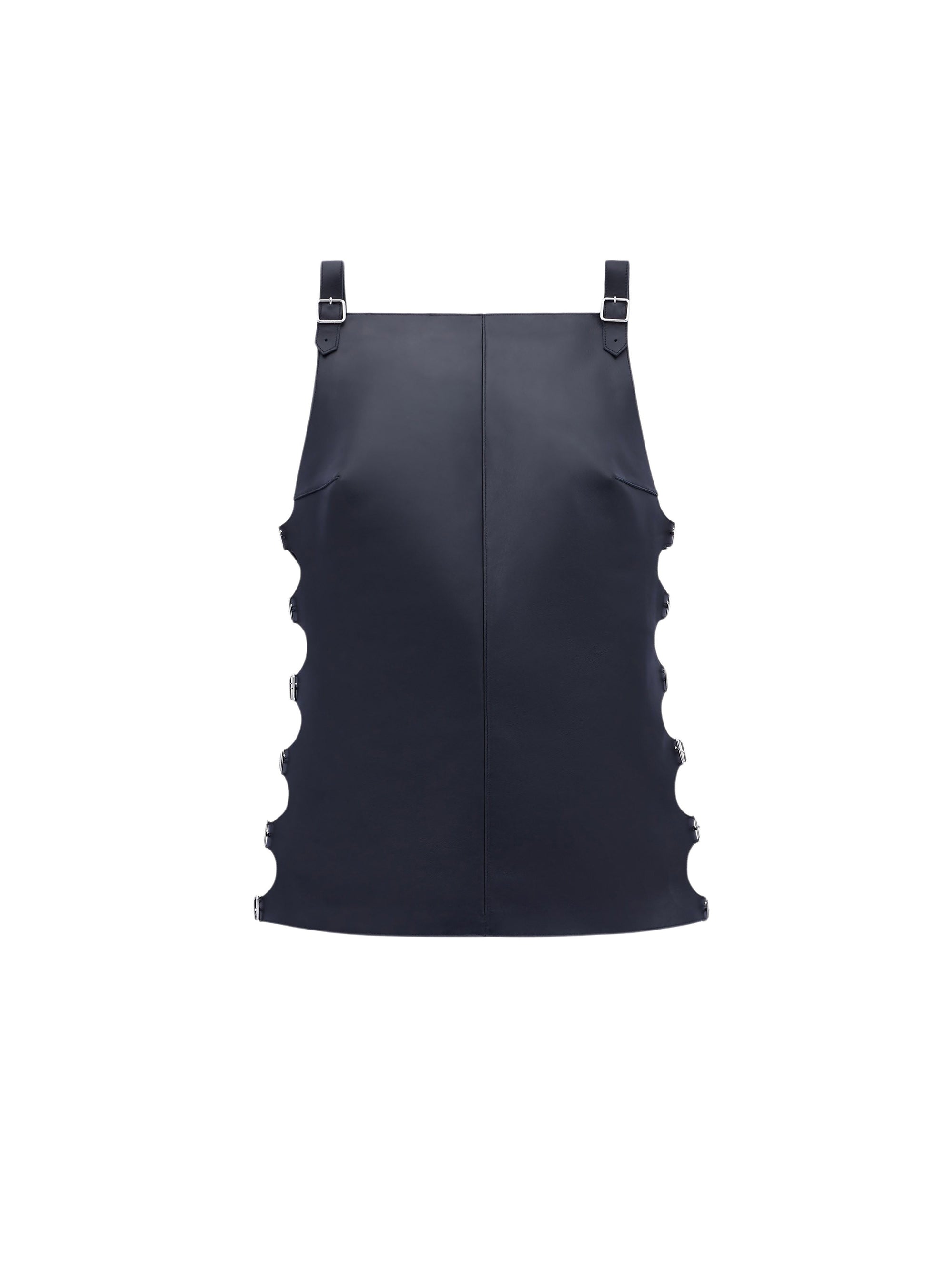 1pcs NEW / TOP MULTI SANGLES EN CUIR - Black