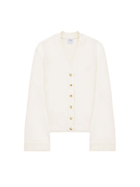 23pcs NEW / CARDIGAN EN COTON - Écru