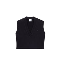 66pcs NEW / PULL COURT SANS MANCHES EN COTON - Black