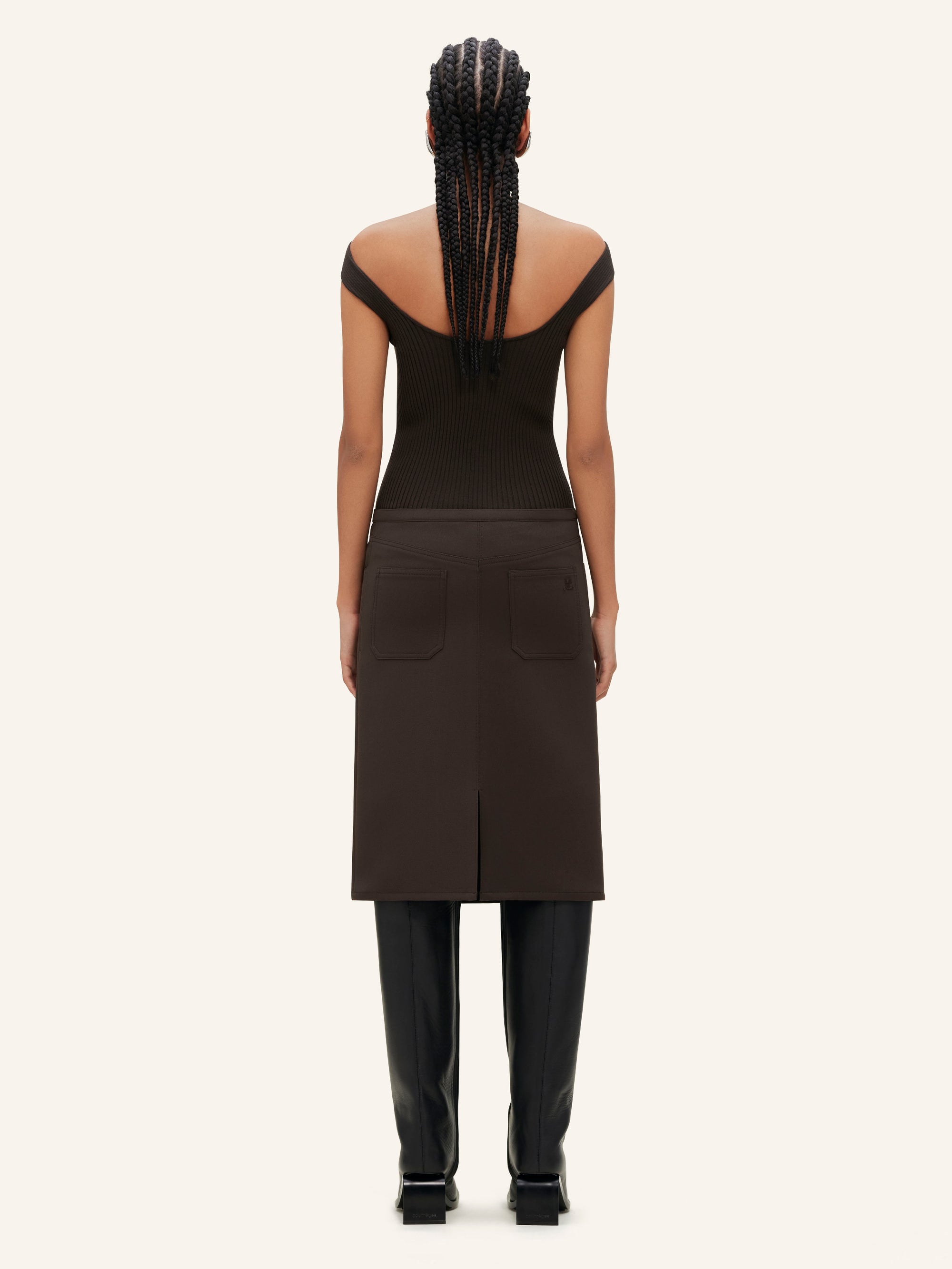 42pcs NEW / TOP HYPERBOLE CÔTELÉ - Mud brown