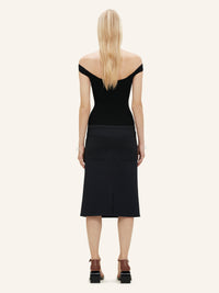 43pcs NEW / TOP HYPERBOLE CÔTELÉ - Black