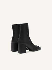 BLACK BOTTINES RÉÉDITION EFFET CUIR STRETCH