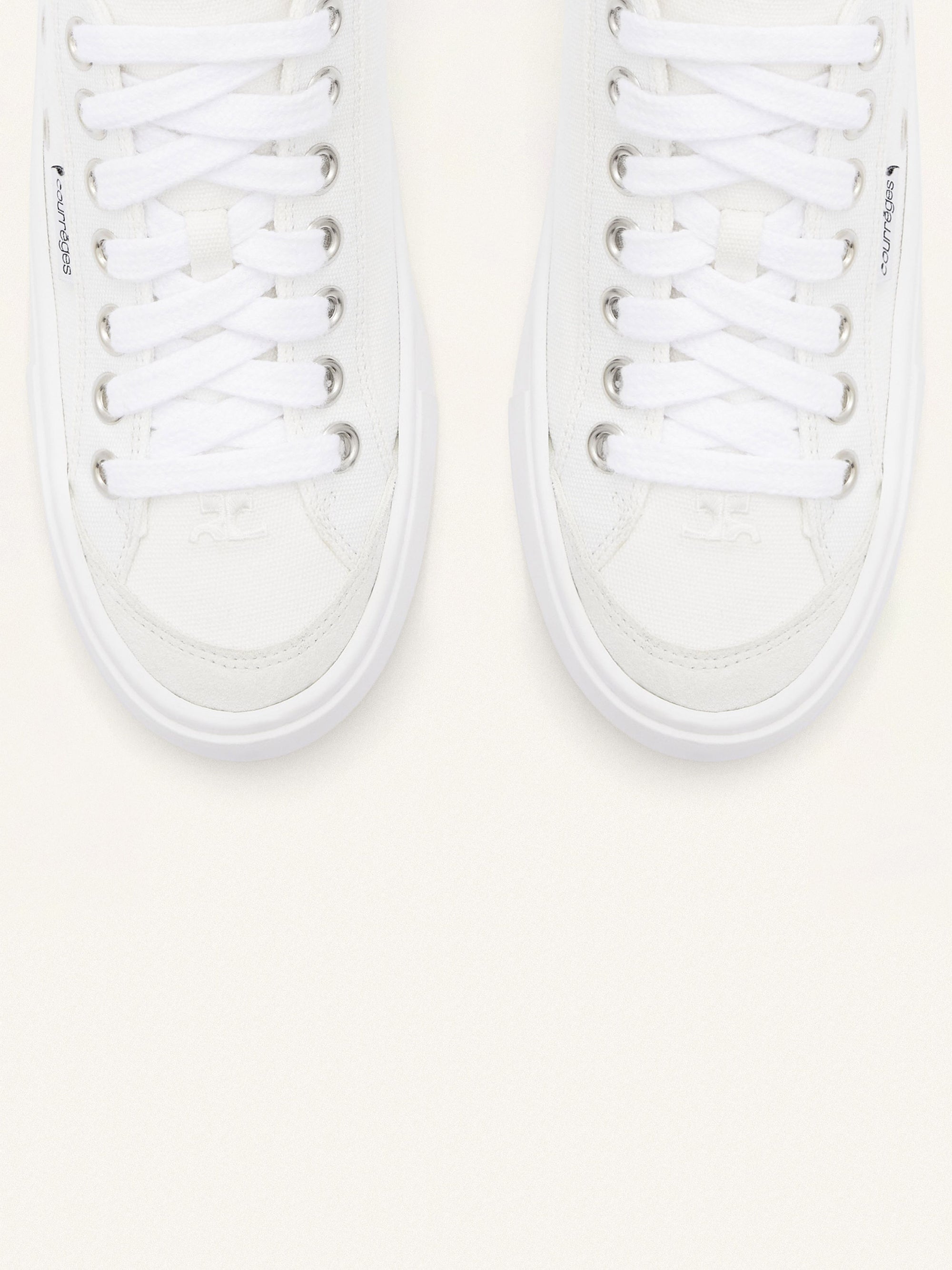 93pcs NEW / SNEAKERS BASSE CANVAS 01 COTON - Heritage white