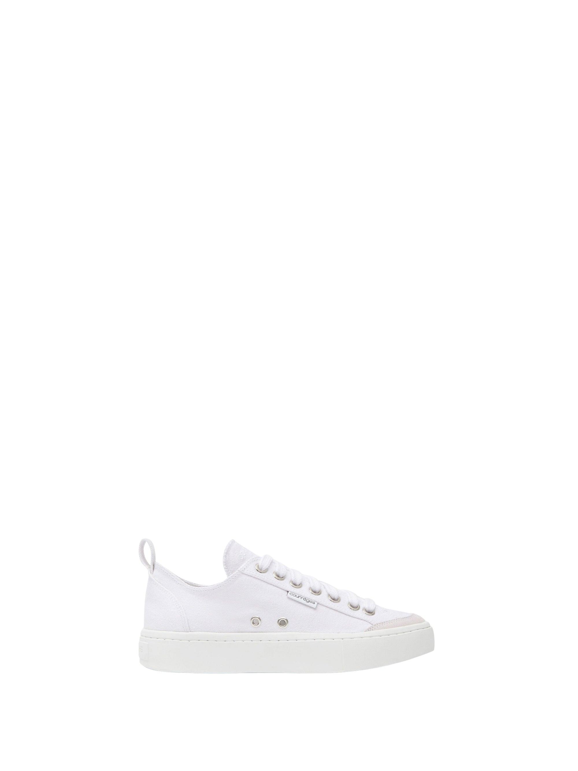 93pcs NEW / SNEAKERS BASSE CANVAS 01 COTON - Heritage white