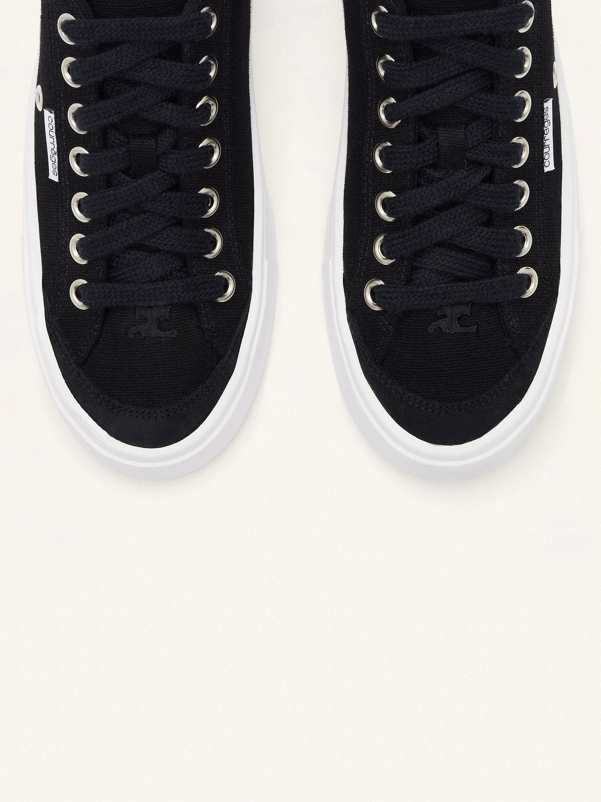 86pcs NEW / SNEAKERS BASSE CANVAS 01 COTON - Black